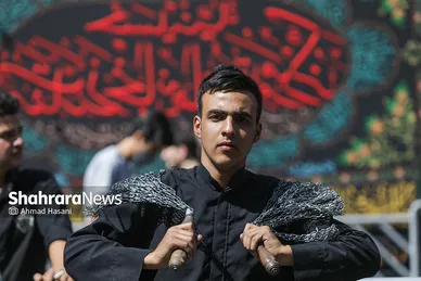 مراسم عزاداری رحلت رسول اکرم(ص) و شهادت امام حسن مجتبی(ع) در مشهد