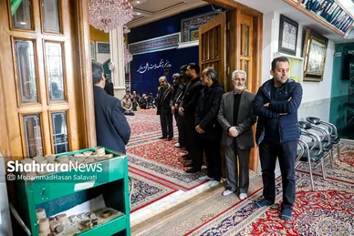 گزارش تصویری| مراسم ختم پدر رضا عطاران در مشهد