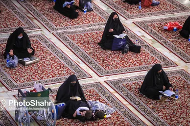 مراسم احیاء شب ۲۱ ماه مبارک رمضان در حرم مطهر رضوی