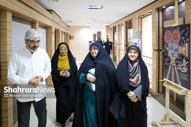 بازدید عضو شورای اسلامی شهر مشهد از موسسه فرهنگی شهرآرا
