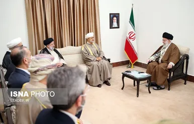دیدار سلطان عمان با مقام معظم رهبری