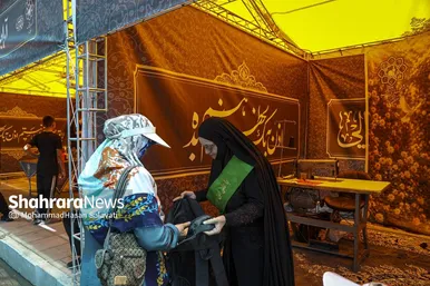 گزارش تصویری | موکب های استقبال از زائران پیاده امام رضا (ع)