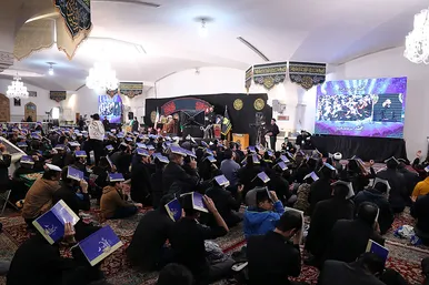 مراسم احیای ناشنوایان در حرم مطهر امام رضا(ع) 