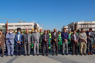 مراسم اذن خدمت آغاز پویش «محله رضوی»