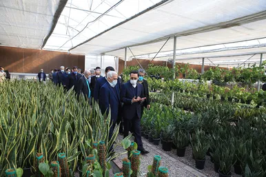 افتتاح مجتمع نمایشگاهی‌-تحقیقاتی بذر و نهال رضوی در مشهد