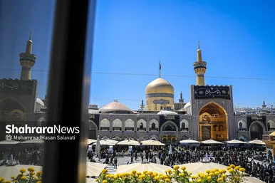 گزارش تصویری | عزاداری شهادت امام رضا (ع) در حرم مطهر رضوی