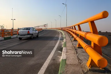 تصاویری از تقاطع غیر هم‌‌سطح پیامبر اعظم (ص) مشهد