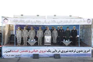 گزارش تصویری | مراسم الحاق ناوشکن اطلاعاتی‌سیگنالی «زاگرس» به نیروی دریایی ارتش جمهوری اسلامی