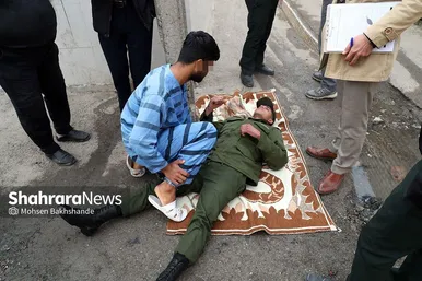 گزارش تصویری | قتل شبانه یک جوان در بولوار حر