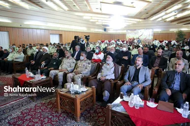 مراسم تودیع ومعارفه فرمانده انتظامی مشهد مقدس