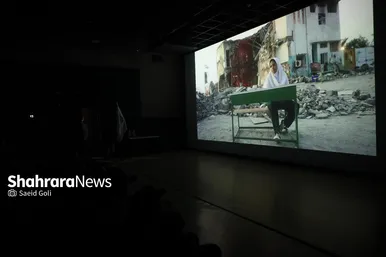 گزارش تصویری | مراسم رونمایی از مستند «شنا در غم» و هشت فیلم کوتاه دیگر در سینما اطلس مشهد