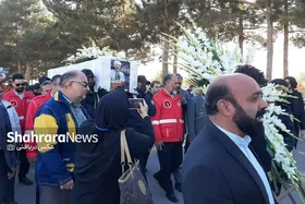 عکس&zwnj;هایی از مراسم تشیع پیکر محمدعلی اسلامی ندوشن