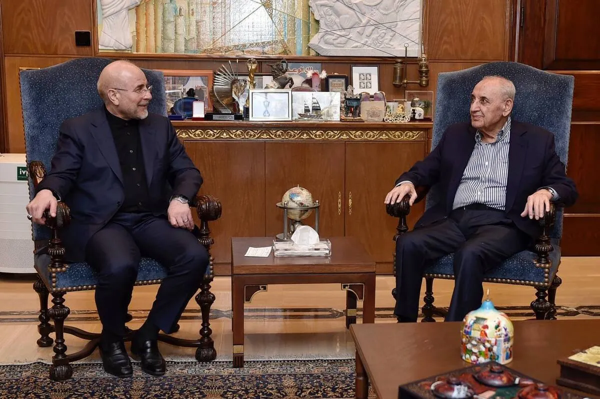 قالیباف در تماس با بری: پیوند ایران و لبنان ناگسستنی است | جنایت‌ها ادامه یابد، جلوی اسرائیل خواهیم ایستاد