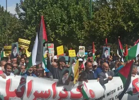 صدور قطعنامه راهپیمایی حمایت از مردم مقاوم غزه و حزب&zwnj;الله