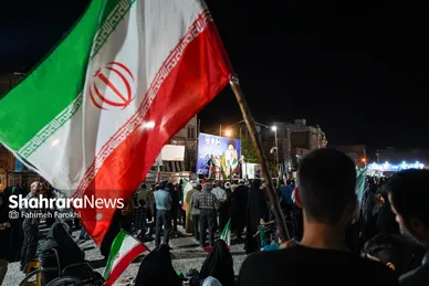 گزارش تصویری | صدودومین شب حضور مردم مشهد در خیابان