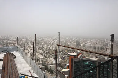 آلودگی شدید هوا در مشهد