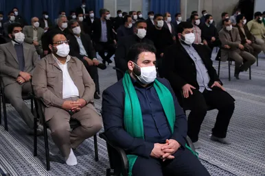 دیدار مداحان اهل‌بیت (علیهم السلام) با رهبر معظم انقلاب