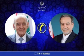رایزنی وزیر امور خارجه ایران با رئیس مجلس نمایندگان لبنان | تاکید بر اهتمام همیشگی جمهوری اسلامی نسبت به حفظ حاکمیت ملی لبنان