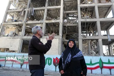 گزارش تصویری | بازدید فرستاده ویژه دبیرکل سازمان ملل از مناطق آسیب دیده از تجاوز آمریکایی - صهیونیستی