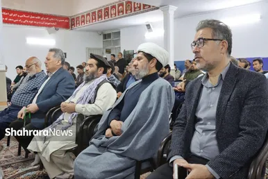 ابراز همدردی مهاجرین افغانستانی در مشهد با ملت شریف ایران