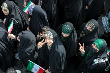 راهپیمایی 22 بهمن در مشهد - 3