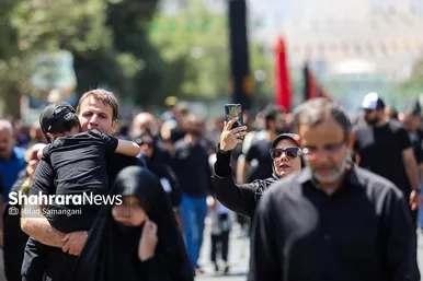 عکس‌هایی از مراسم جاماندگان اربعین در مشهد (۴ شهریور ۱۴۰۳)