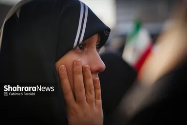 گزارش تصویری | مراسم تشییع پیکر مطهر شهید مدافع امنیت «مهدی ظریف» در مشهد ۳