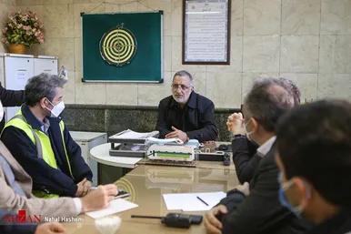 برخورد دو قطار مترو تهران ـ کرج