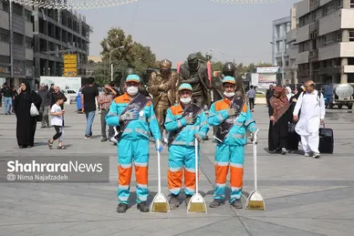 فعالیت پاکبان‌ها در روزهای پایانی ماه صفر
