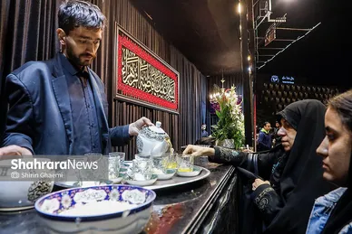 گزارش تصویری | موکب های سطح شهر مشهد در آستانه شهادت حضرت زهرا (س)