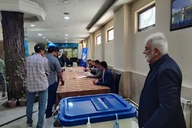 آغاز رأی&zwnj;گیری انتخابات چهاردهمین دوره ریاست&zwnj; جمهوری اسلامی ایران در شهر مزارشریف افغانستان + فیلم
