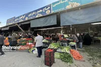 افزایش قیمت صیفی‌جات در مشهد به دلیل بارندگی‌ها (۱۶ اردیبهشت ۱۴۰۳)