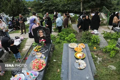 گزارش تصویری | آیین «۲۶ عَیدِماه طبری»؛ عید مردگان - سوادکوه