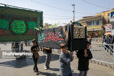 مراسم عزاداری رحلت رسول اکرم(ص) و شهادت امام حسن مجتبی(ع) در مشهد