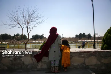 اسکان مسافران نوروزی در کمپ غدیر مشهد