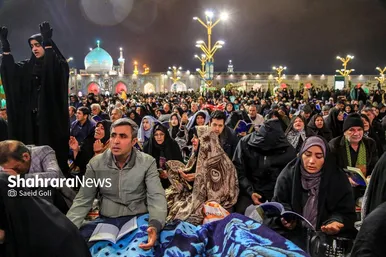 گزارش تصویری | مراسم احیای سومین شب قدر در حرم مطهر امام رضا (ع)