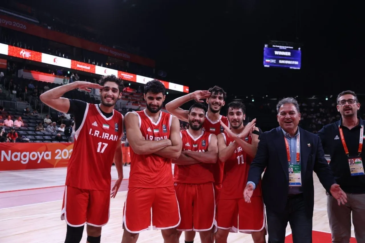 تیم ملی بسکتبال ایران و ناگویا