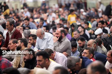 مراسم مناجات شب‌های ماه مبارک رمضان در حرم مطهر رضوی