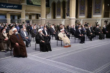 دیدار کارگزاران نظام با رهبر معظم انقلاب