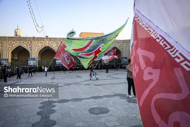 گزارش تصویری | مراسم تشییع پیکر مطهر شهید مدافع امنیت «مهدی ظریف» در مشهد ۲