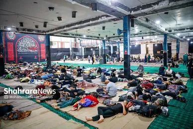 گزارش تصویری | موکب امام رضا (ع) در کربلای معلی