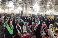 تشرف ۱۷۰۰ نفر از خانواده‌های دارای چندمعلول، به حرم امام‌رضا (ع) در آستانه روز جهانی معلولان | رواق دارالمرحمه، میزبان دل‌های خسته + فیلم