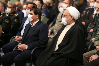 عکس | دیدار جمعی از مسئولان نظام و سفیران کشورهای اسلامی با مقام معظم رهبری