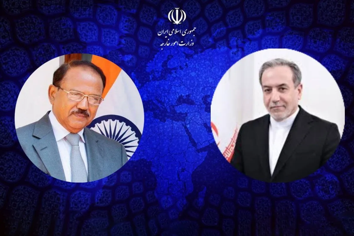 عراقچی با مشاور امنیت ملی هند دیدار کرد