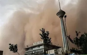 هجوم طوفان تندری به تهران + فیلم (۱۳ اردیبهشت ۱۴۰۴)