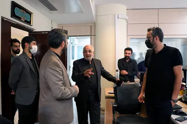 بازدید مدیران شهری از روزنامه شهرآرا به مناسبت روز خبرنگار