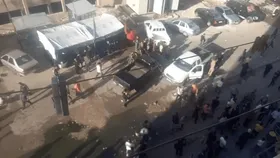 انفجار خودرو انتحاری در منطقه سیده زینب دمشق+ تصاویر