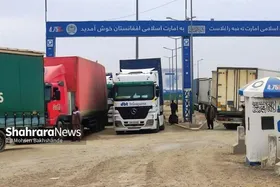 تردد تجاری در مرز دوغارون بدون اختلال ادامه دارد