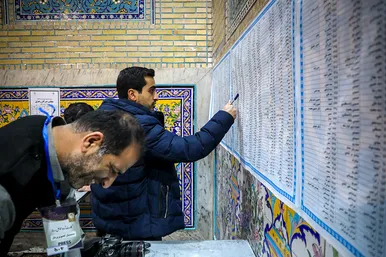 آخرین ساعات رای گیری انتخابات در مشهد مقدس