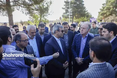 گزارش تصویری | آغاز عملیات اجرایی و افتتاح دو پروژه برق خورشیدی  در مشهد (۲۴ تیر ۱۴۰۴)